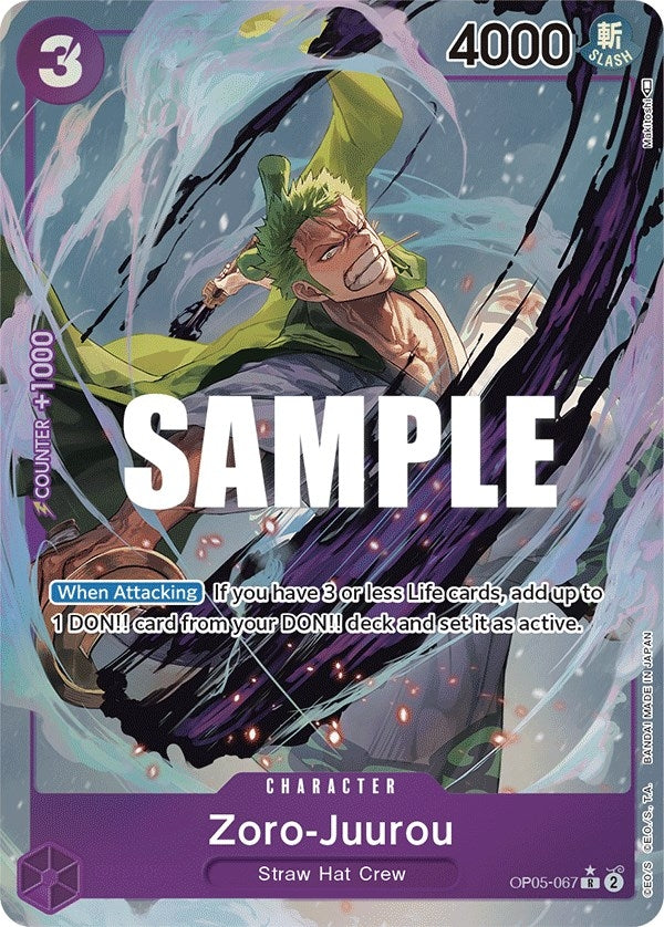 Image for Zoro-Juurou (Alternate Art) (5067) (OP05)