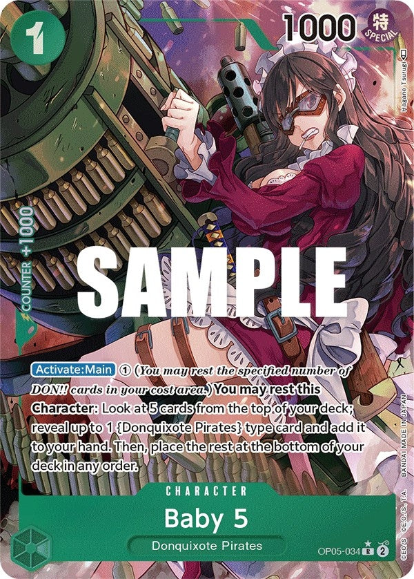 Image for Baby 5 (034) (Alternate Art) (5034) (OP05)