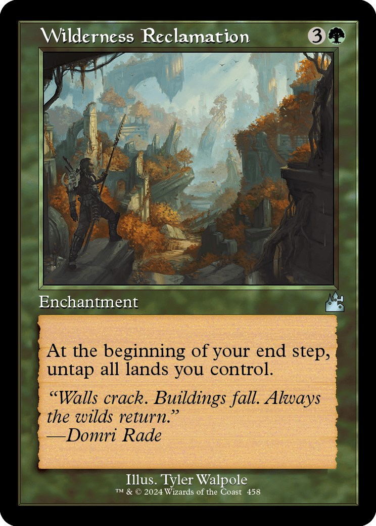 Wilderness Reclamation (Retro Frame)