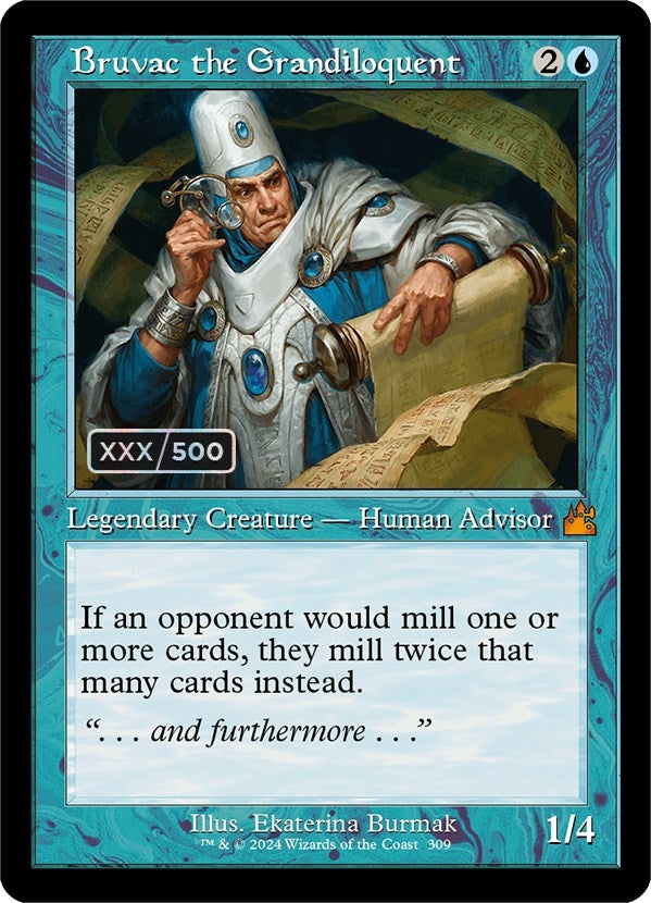 Image for Bruvac the Grandiloquent (Retro Frame) (Serial Numbered) (309) (RVR)