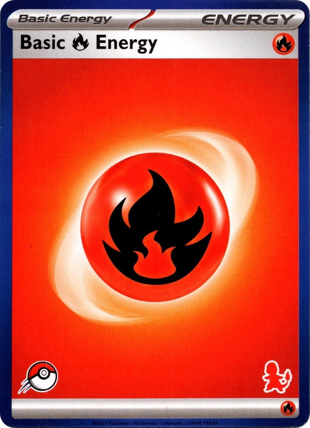 Image for Basic Fire Energy (Blue Border)