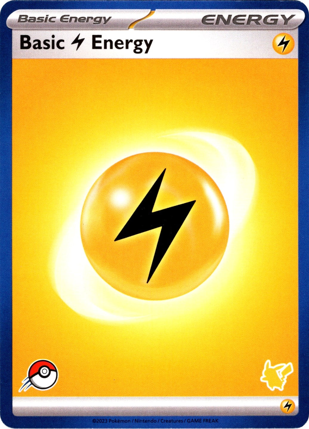 Image for Basic Lightning Energy (Blue Border)