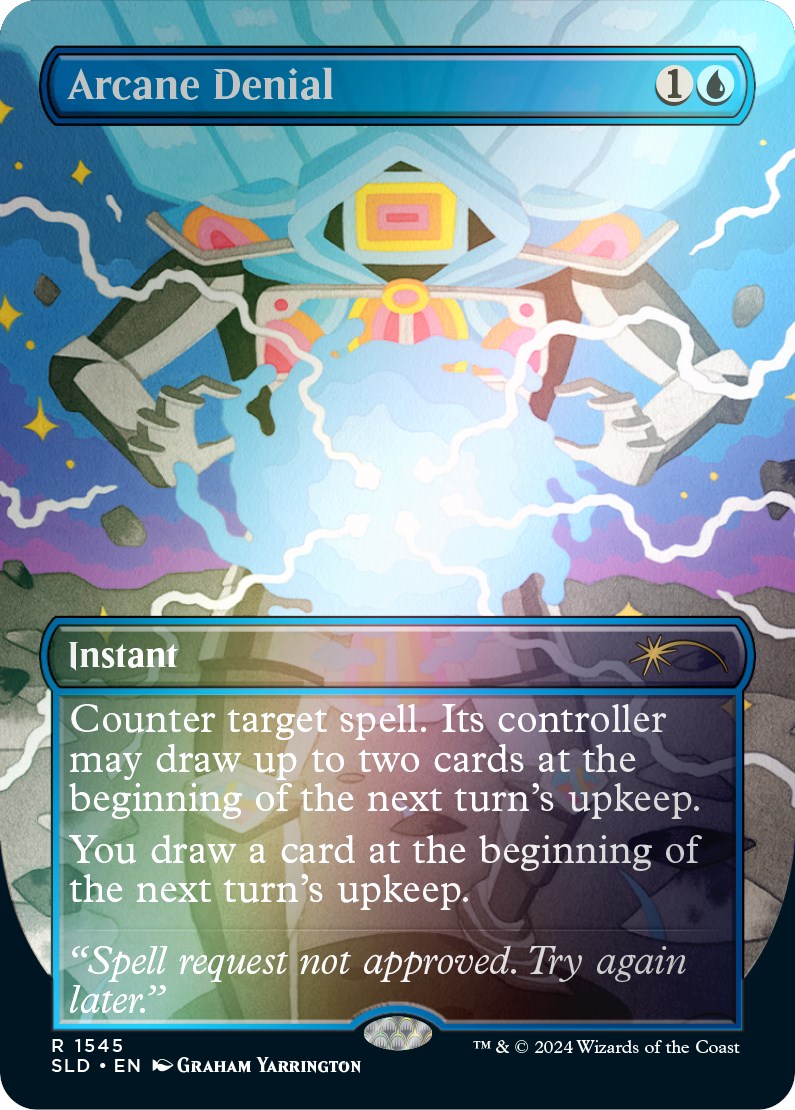 Arcane Denial (1545) (Rainbow Foil)