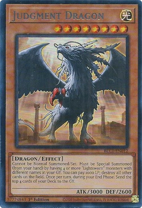 Image for Judgment Dragon (Silver) (1012) (BLC1)