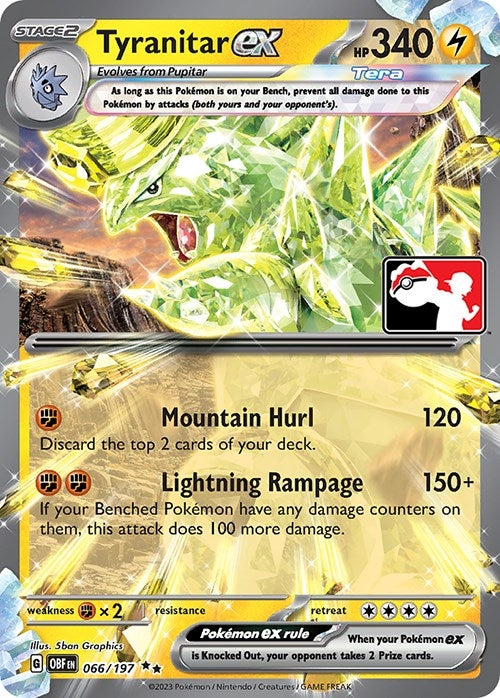 Image for Tyranitar ex (66)