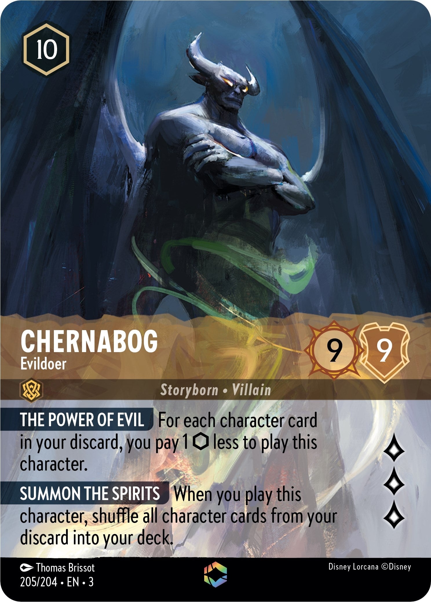 Image for Chernabog - Evildoer (Enchanted) (205) (3)