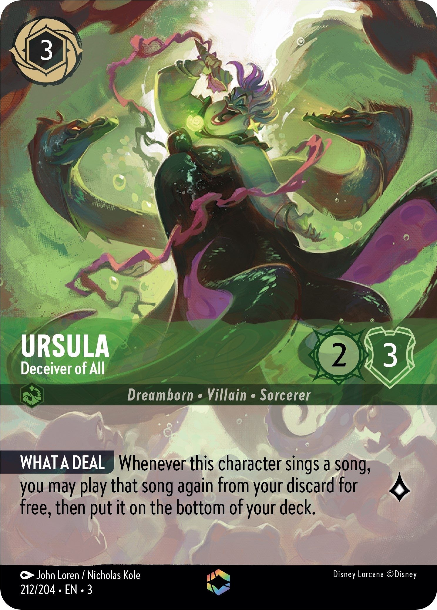 Image for Ursula - Deceiver of All (Enchanted) (212) (3)