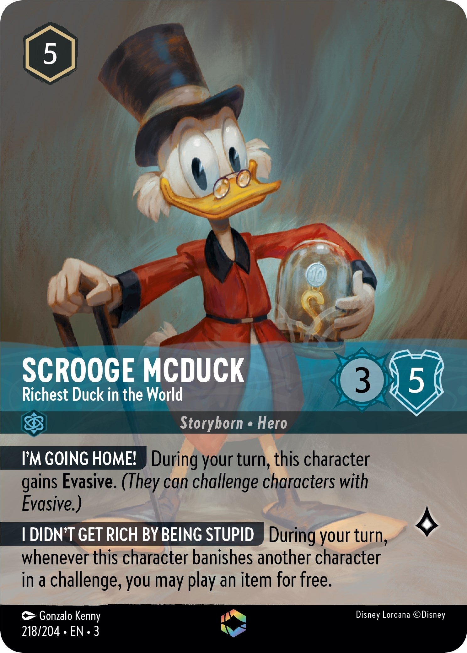 Image for Scrooge McDuck - Richest Duck in the World (Enchanted) (218) (3)