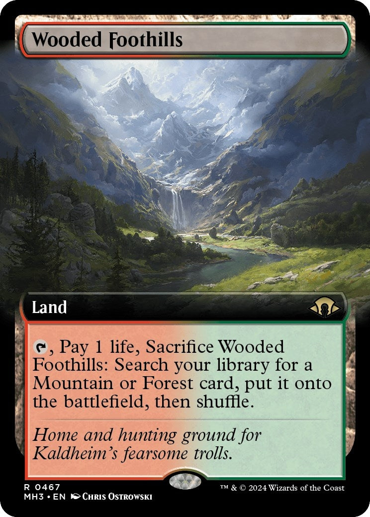 Image for Wooded Foothills (Extended Art) (467) (MH3)