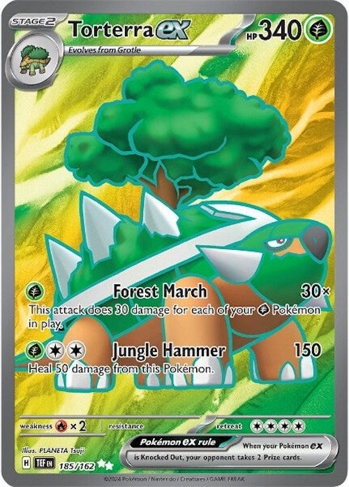 Image for Torterra ex - 185/162 (185) (TEF)