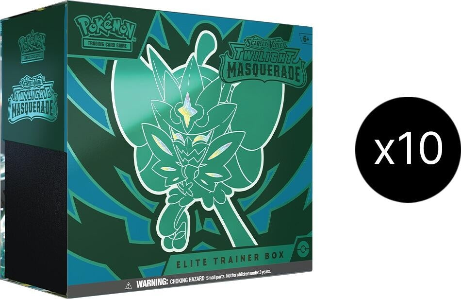 Image for Twilight Masquerade Elite Trainer Box Case - Pokemon
