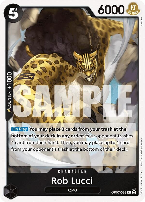 Image for Rob Lucci (093) (7093) (OP07)