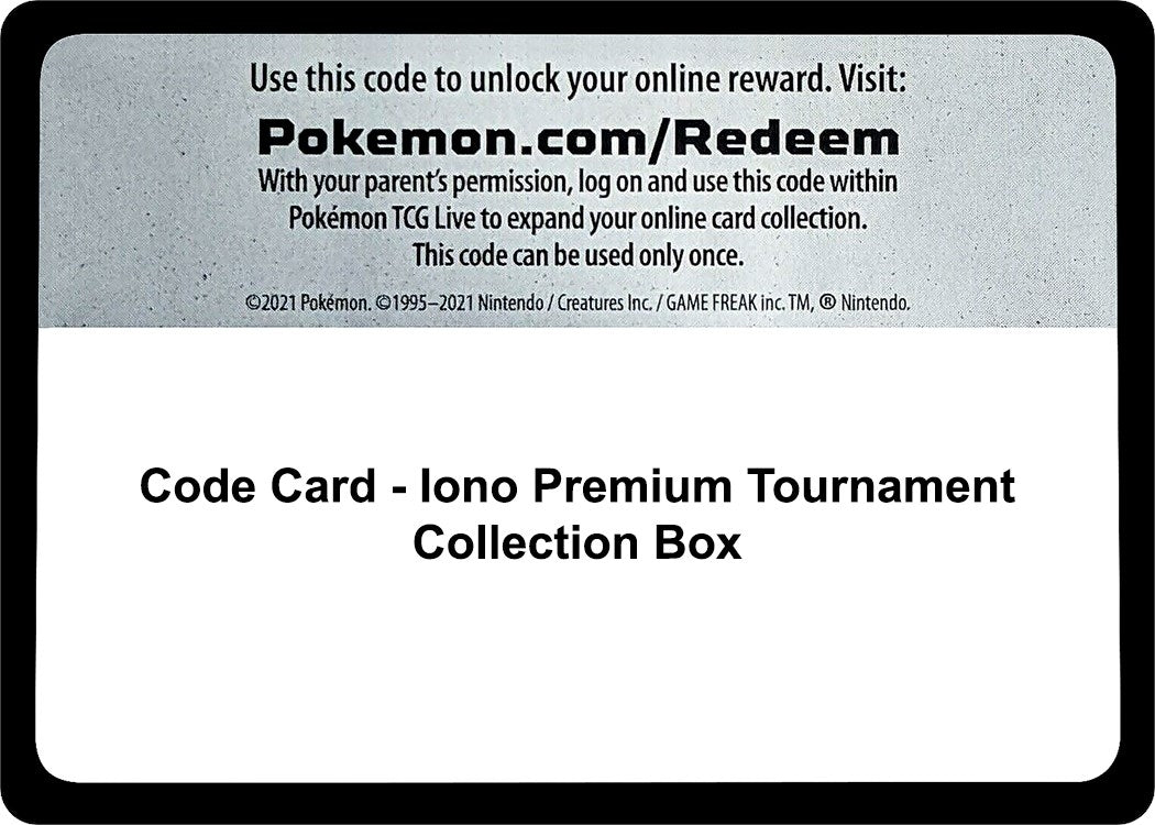 Image for Code Card - Iono Premium Tournament Collection Box (MCAP)
