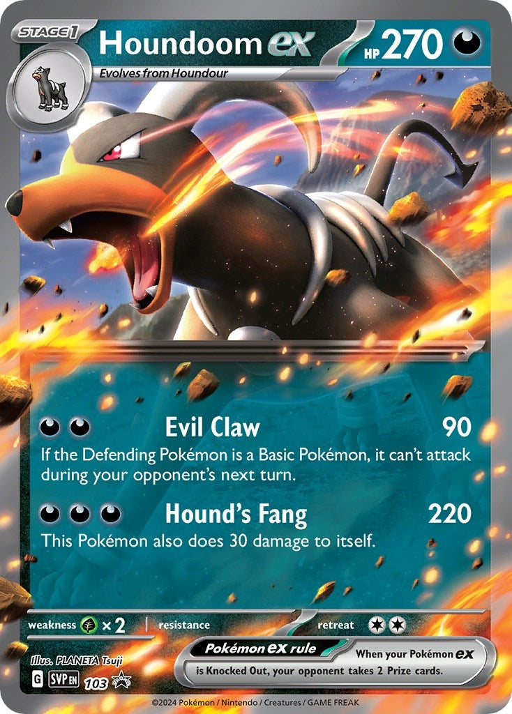 Image for Houndoom ex - 103 (103) (SVP)