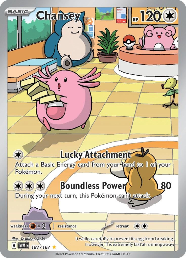 Image for Chansey - 187/167 (187) (TWM)