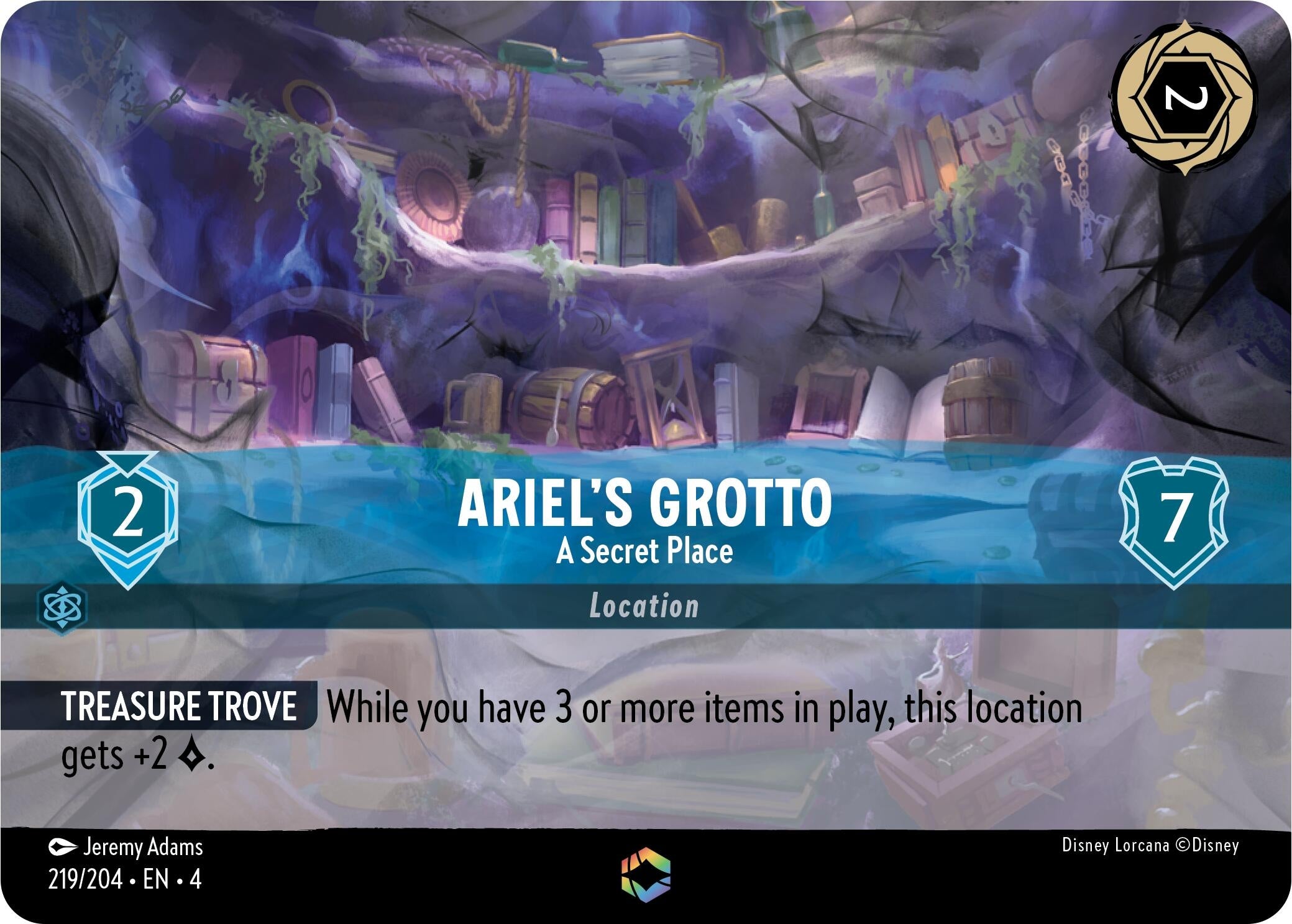 Image for Ariel's Grotto - A Secret Place (Enchanted) (219) (4)