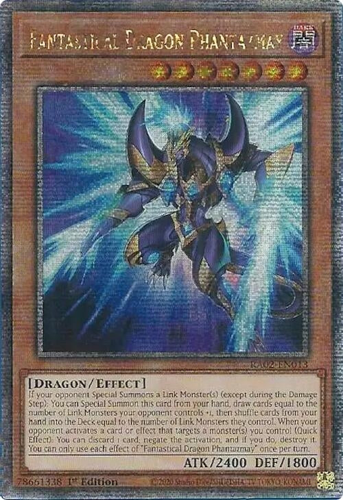 Image for Fantastical Dragon Phantazmay (Alternate Art) (Quarter Century Secret Rare) (2013) (RA02)