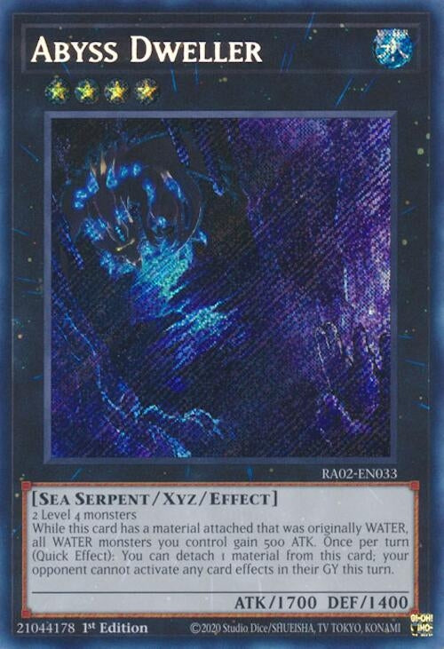 Image for Abyss Dweller (Secret Rare) (2033) (RA02)