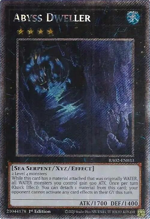 Image for Abyss Dweller (Platinum Secret Rare) (2033) (RA02)