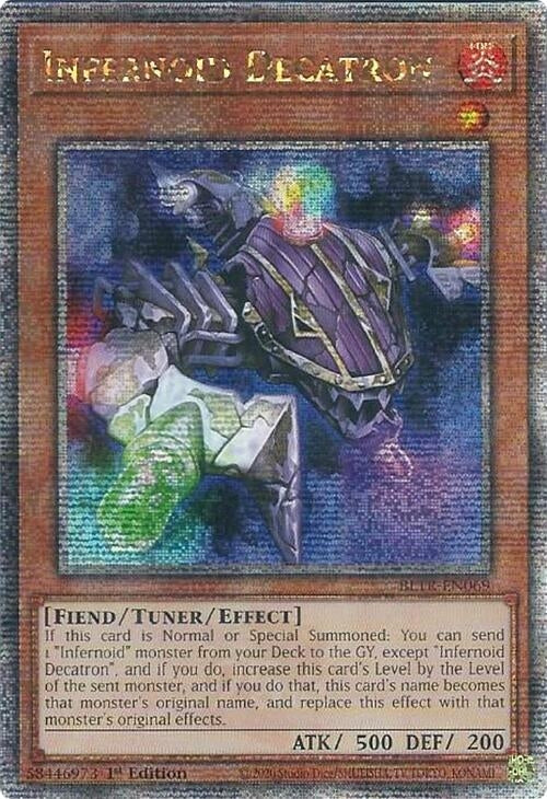 Image for Infernoid Decatron (Quarter Century Secret Rare) (69) (BLTR)