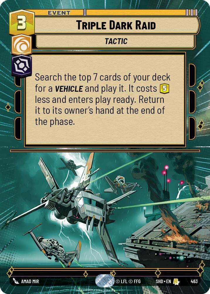 Triple Dark Raid (Hyperspace)