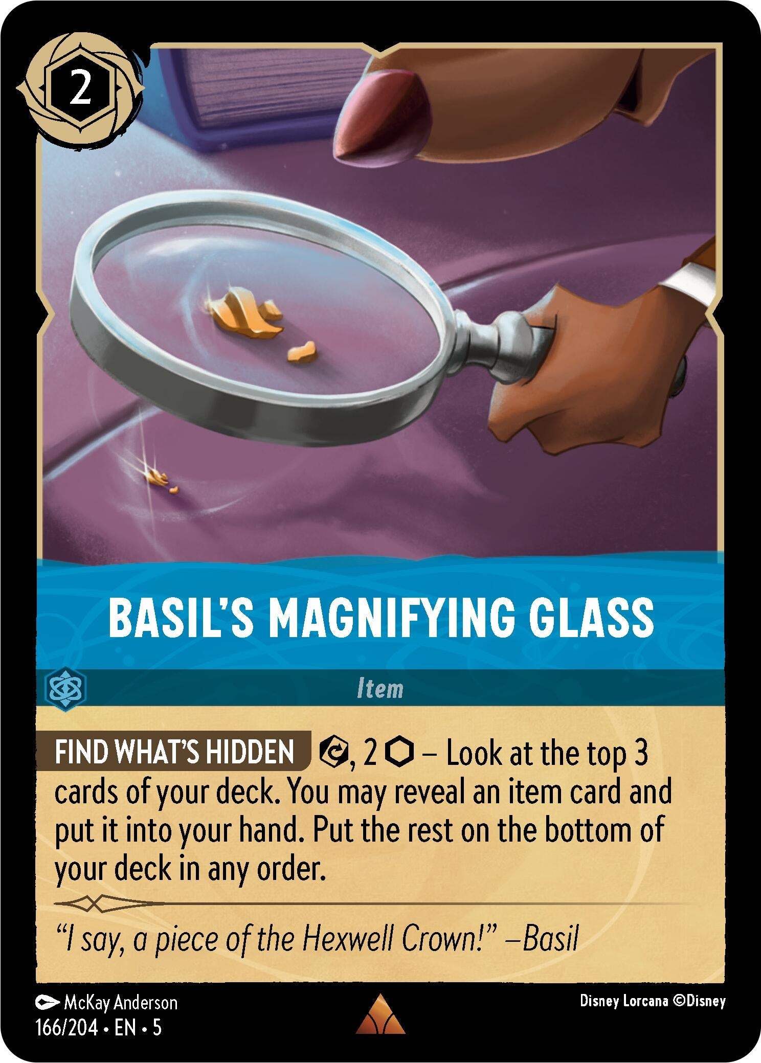 Image for Basil's Magnifying Glass (166) (5)