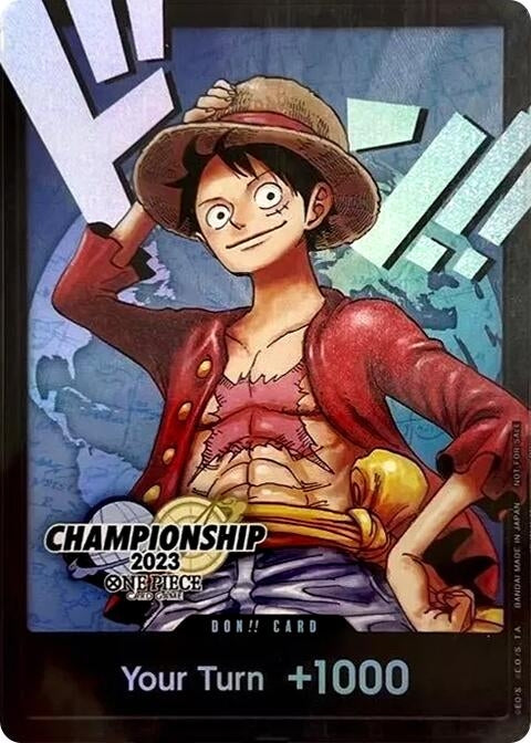 Image for DON!! Card (Monkey.D.Luffy) (2023 World Championship Finals) (OP-PR)