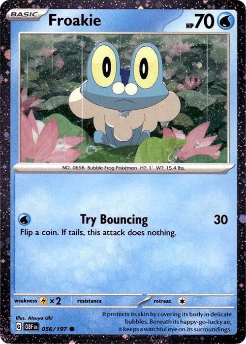 Image for Froakie - 056/197 (Cosmos Holo) (56) (MCAP)