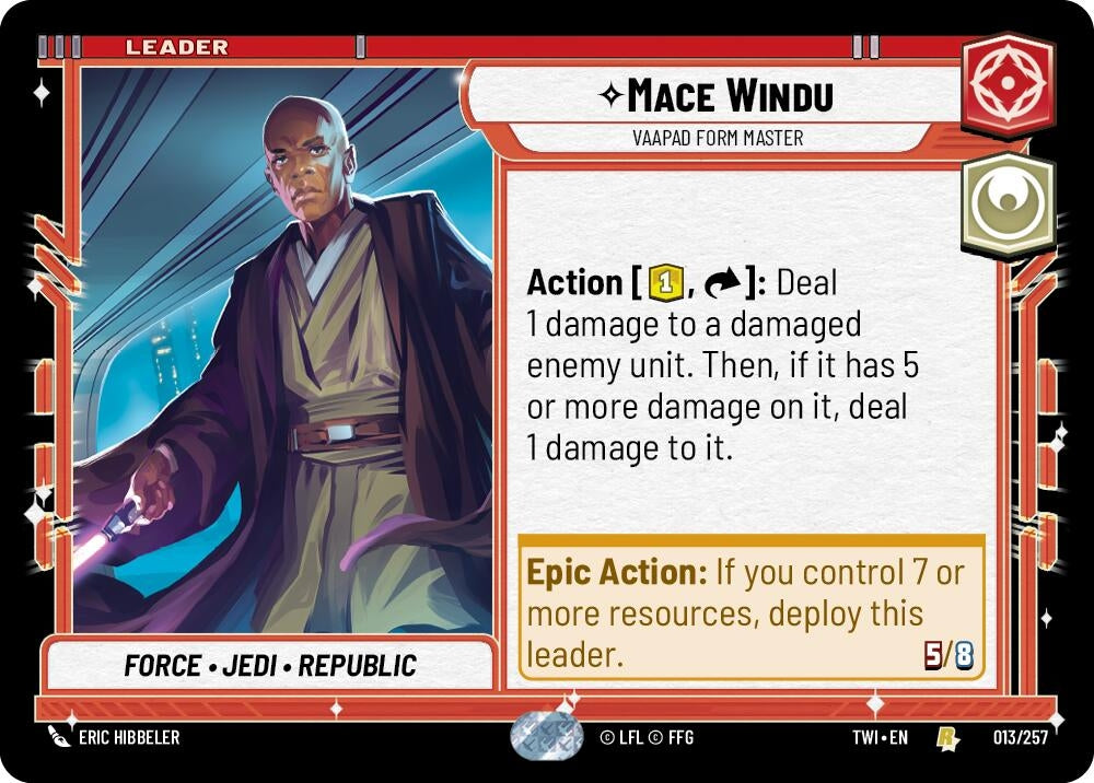 Image for Mace Windu - Vaapad Form Master (13) (TOR)