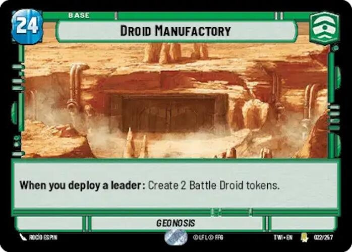 Image for Droid Manufactory (22) (TOR)