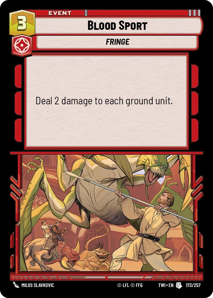 Image for Blood Sport (173) (TOR)