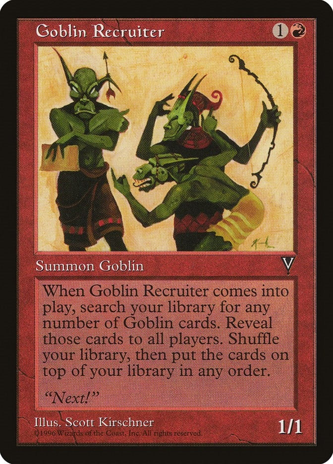 Image for Goblin Recruiter (VIS)