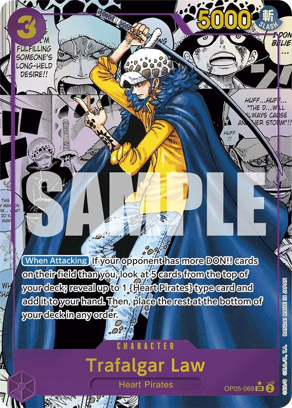 Image for Trafalgar Law (Alternate Art) (Manga) (5069) (PRB-01)
