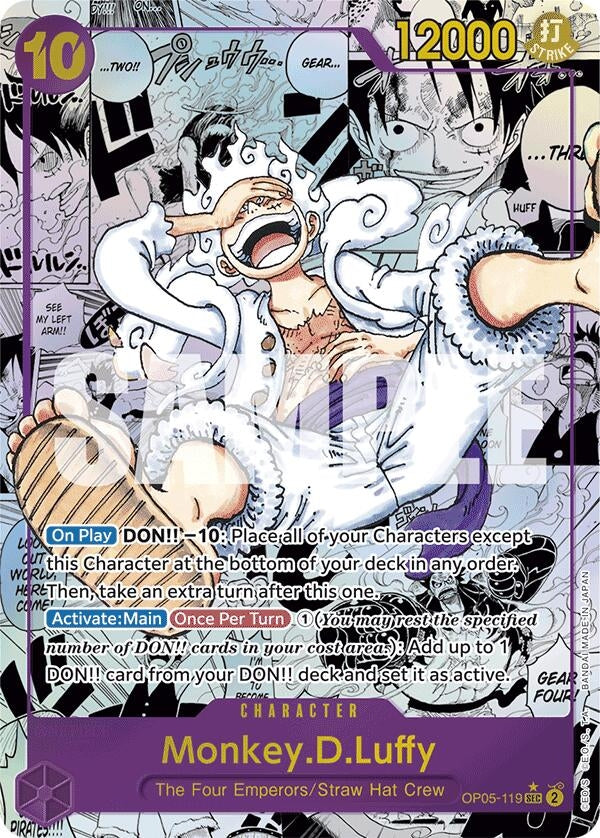 Image for Monkey.D.Luffy (Alternate Art) (Manga) (5119) (PRB-01)
