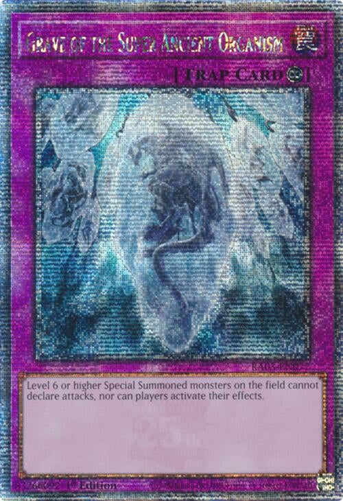 Image for Grave of the Super Ancient Organism (Quarter Century Secret Rare) (3077)