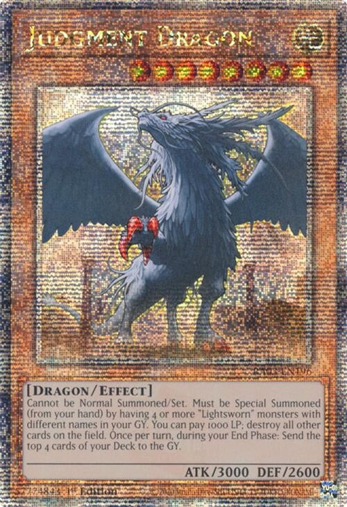 Image for Judgment Dragon (Quarter Century Secret Rare) (3196)