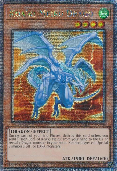 Image for Koa'ki Meiru Drago (Quarter Century Secret Rare) (3218)