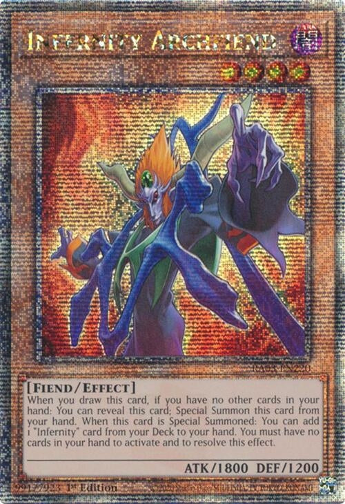 Image for Infernity Archfiend (Quarter Century Secret Rare) (3220)