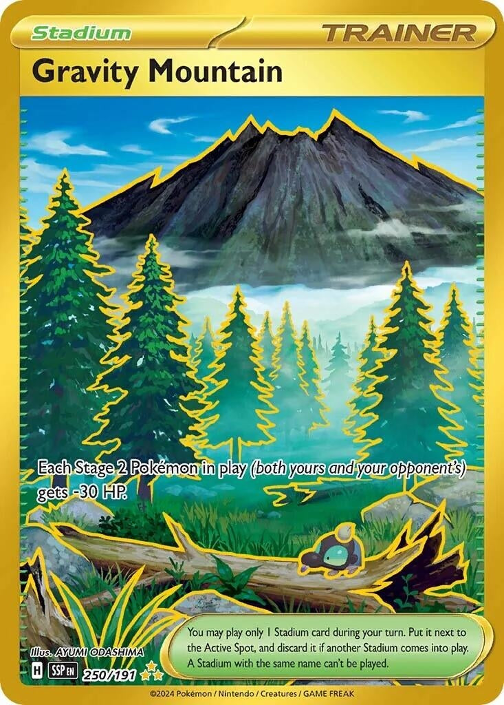 Image for Gravity Mountain - 250/191 (250) (SV08)