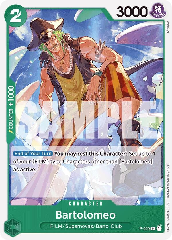 Image for Bartolomeo (P-029) (Reprint) (29) (PRB-01)