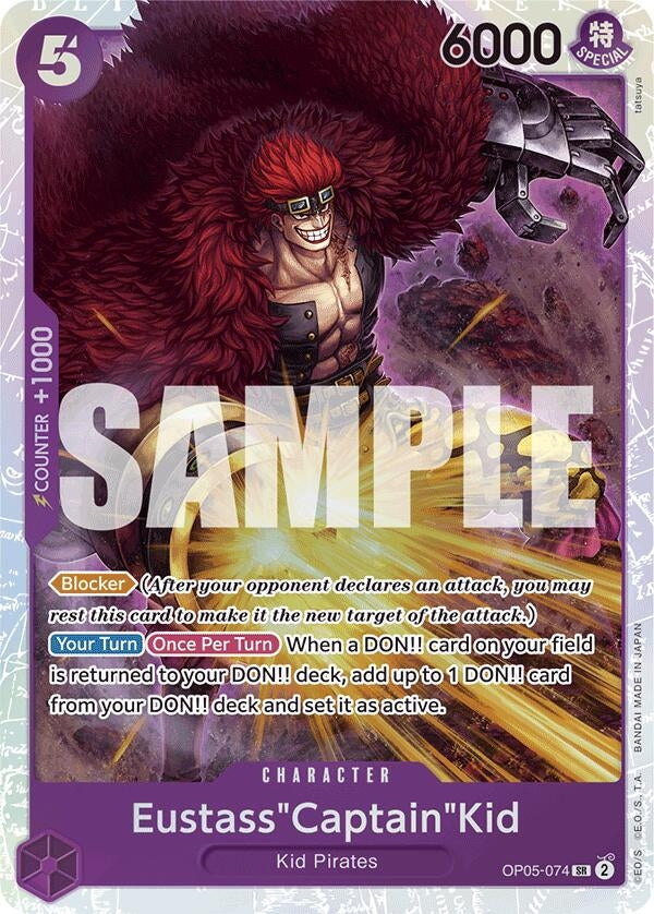 Image for Eustass"Captain"Kid (Reprint) (5074) (PRB-01)