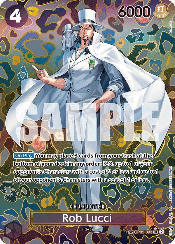 Image for Rob Lucci (SP) (5093) (OP09)