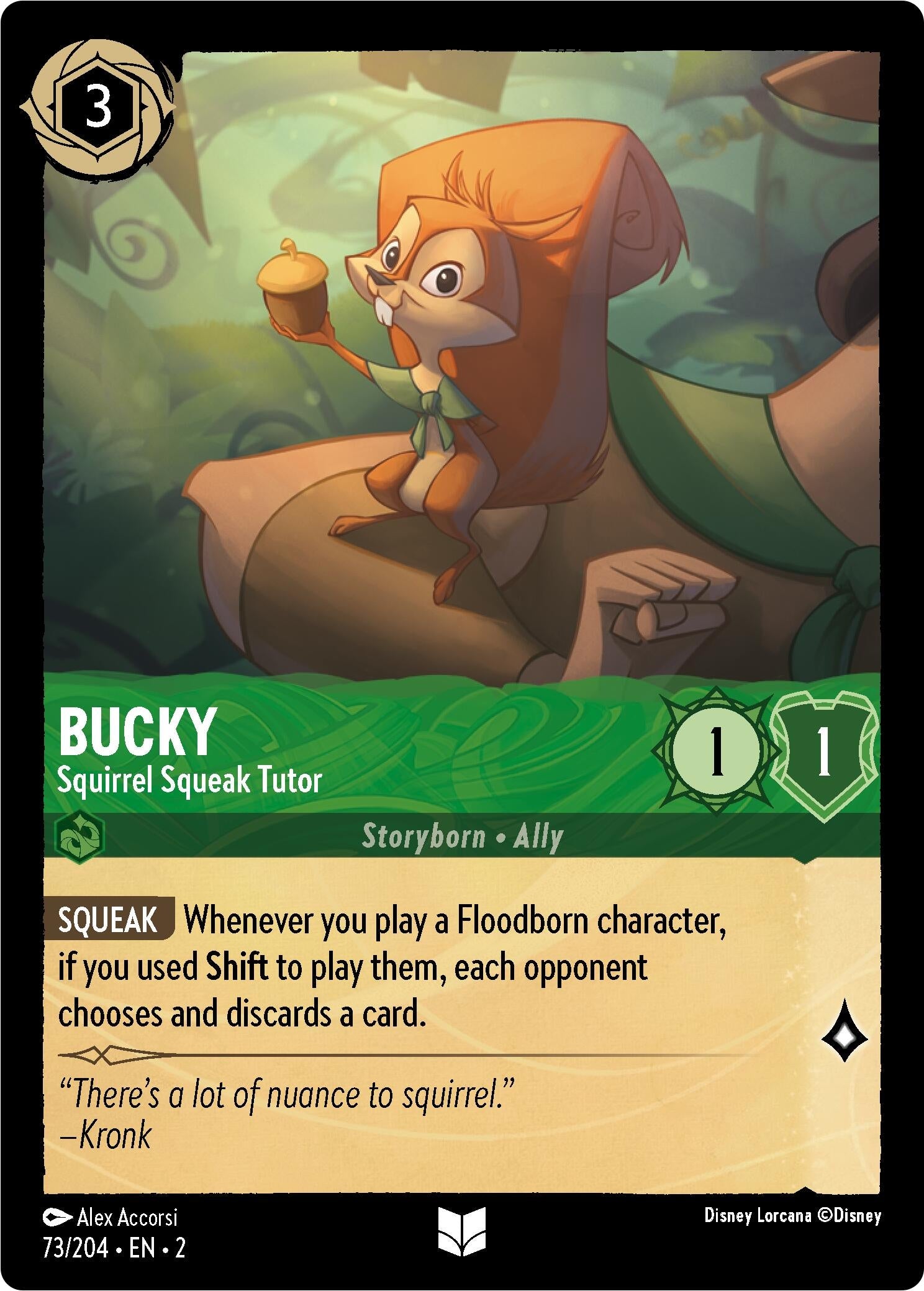 Image for Bucky - Squirrel Squeak Tutor (Errata Version) (73) (2)