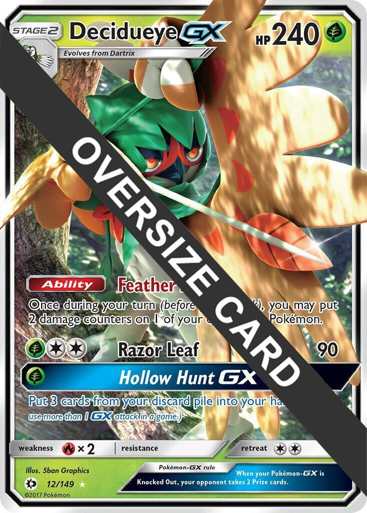 Image for Decidueye GX - 12/149 (Decidueye GX Challenge Box) - Pokemon