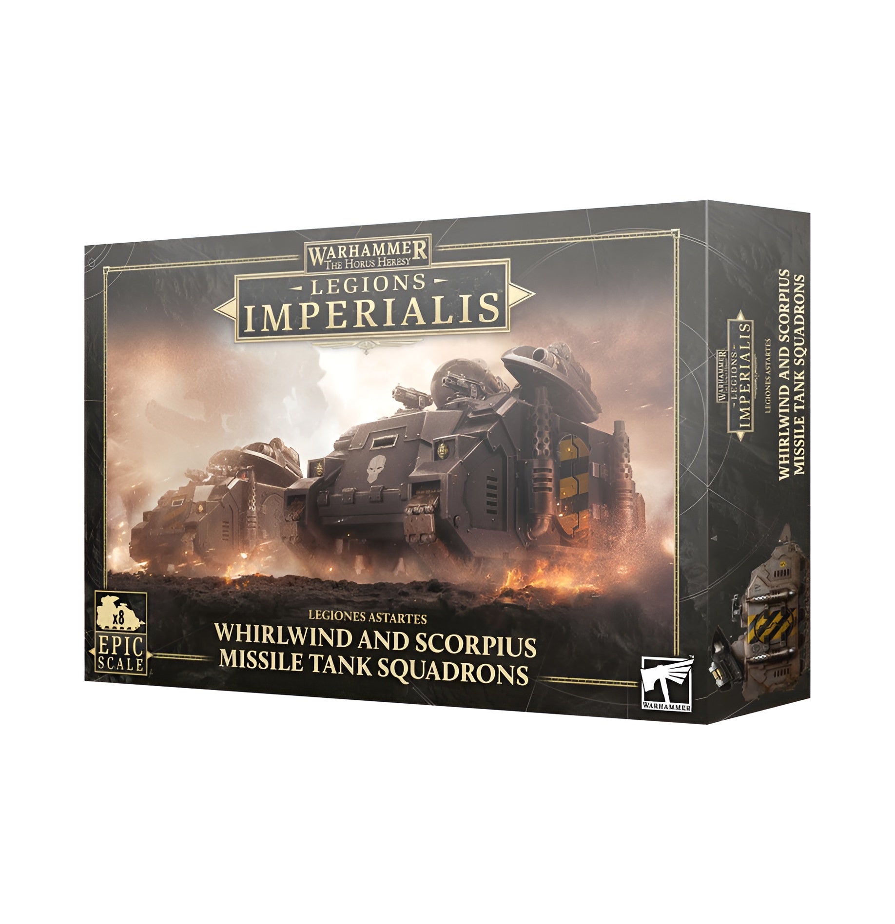 Warhammer: The Horus Heresy: Legions Imperialis: Whirlwind and Scorpius Missile Tank Squadrons