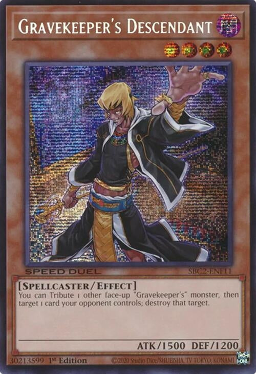 Image for Gravekeeper's Descendant (PSR) (SBC2-ENF11) (SBC2)
