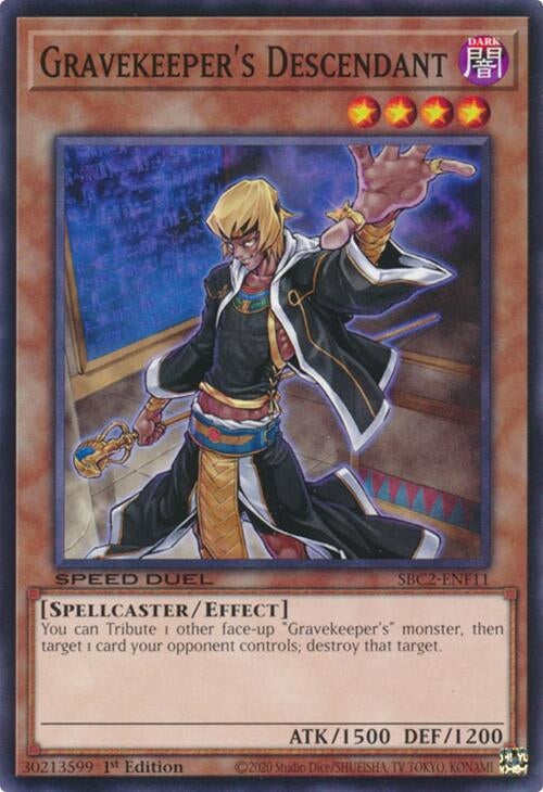 Image for Gravekeeper's Descendant (SBC2-ENF11) (SBC2)