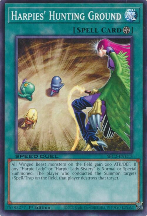 Image for Harpies' Hunting Ground (SBC2-ENH15) (SBC2)