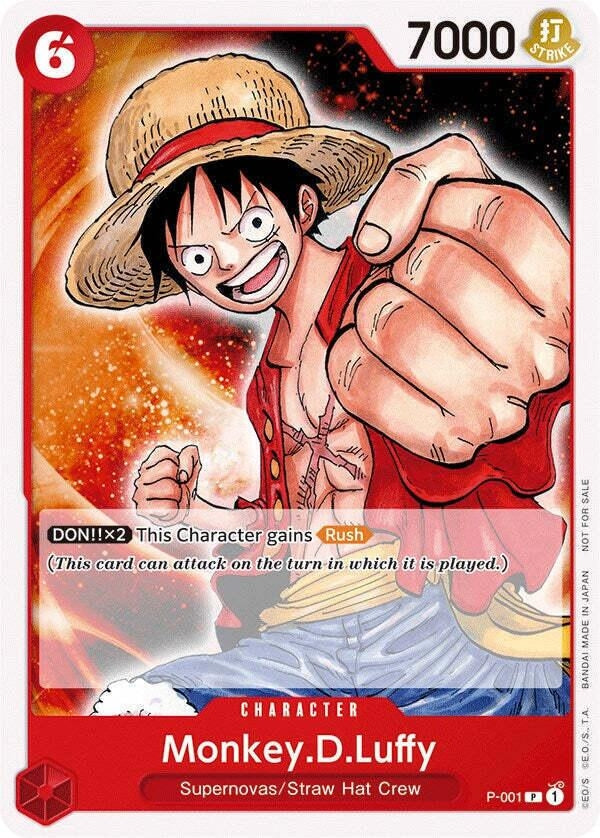 Image for Monkey.D.Luffy (001) (P-001) (OPDD)