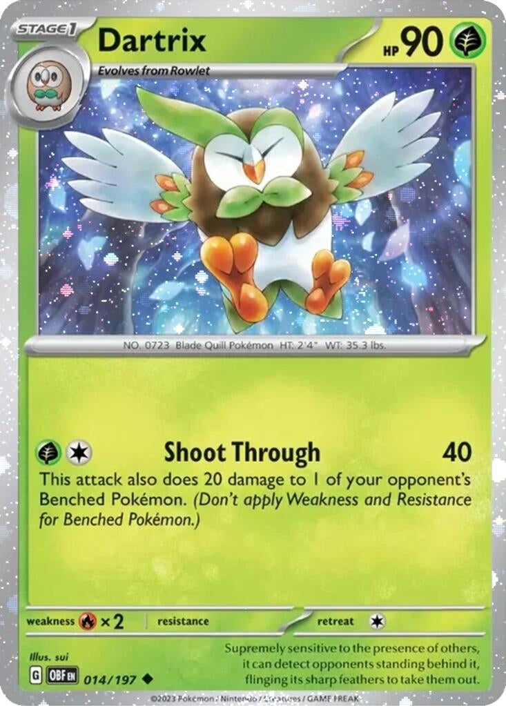 Image for Dartrix - 014/197 (Cosmos Holo) (014/197) (MCAP)